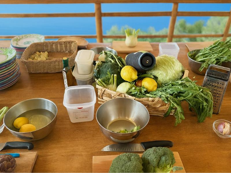 Amalfi Coast: Hands-On Culinary Experience & Farmhouse Visit