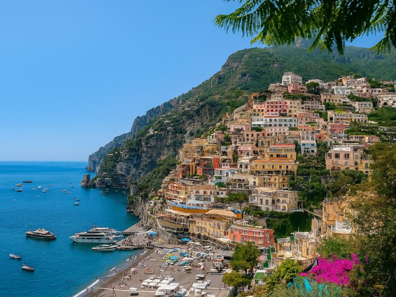 From Naples: Small Group Tour to Sorrento, Positano & Amalfi